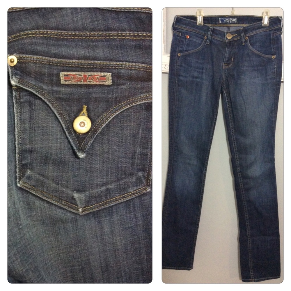 Women’s Hudson low rise Jeans Straight Leg 26 western